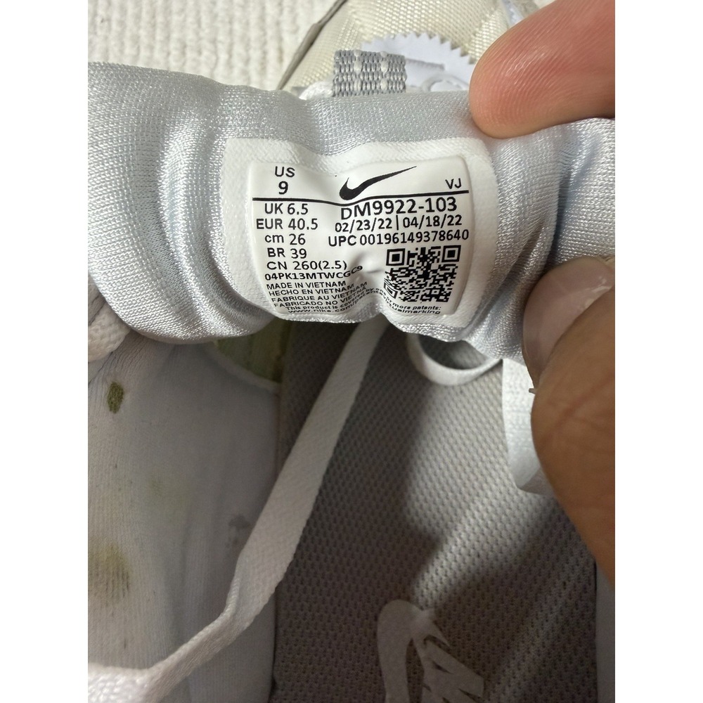 Nike Air Max 90 Futura Summit Women 9 US, 40.5 EU White Grey Sneakers DM9922-103 - Picture 5 of 9